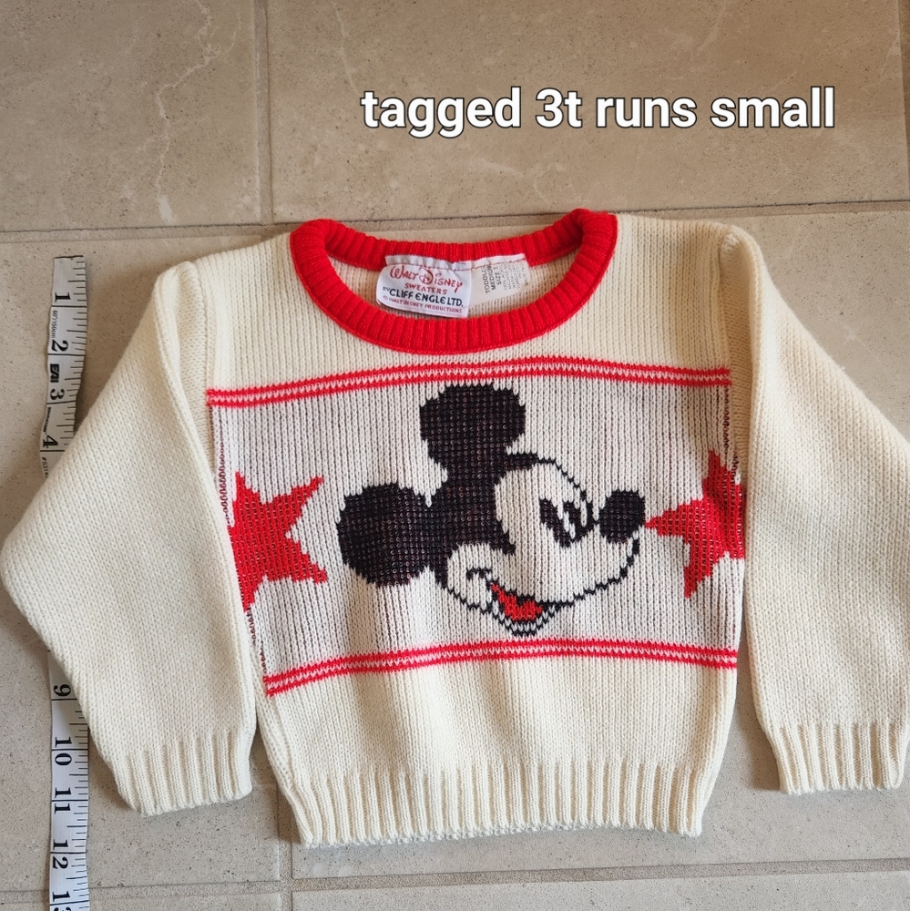 Disney sweater vintage mickey sweater